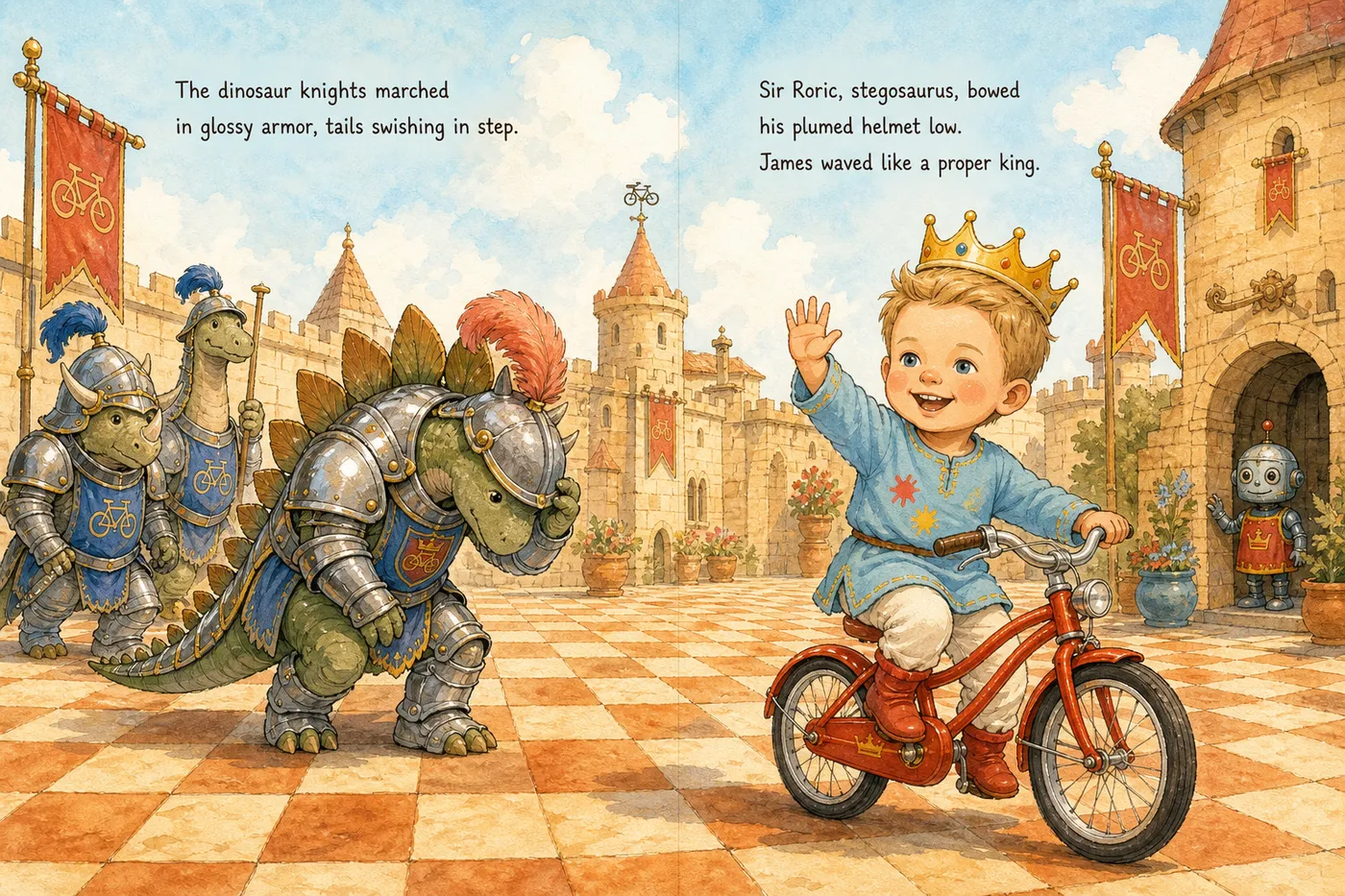 A reader with their finished The Kingdom of You.